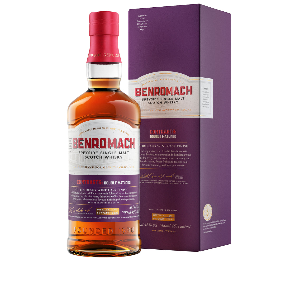 Whisky Torbato Benromach Bottiglia 70 cl